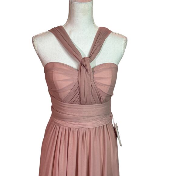 Birdy Grey NWT Chicky Convertible Dress Rose Quartz size medium - Picture 4 of 12